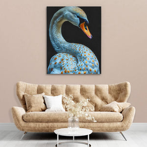 Elegant Swan - Luxury Wall Art