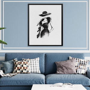 Elegant Woman - Luxury Wall Art