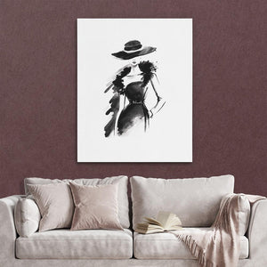 Elegant Woman - Luxury Wall Art
