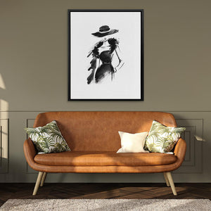 Elegant Woman - Luxury Wall Art