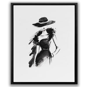 Elegant Woman - Luxury Wall Art