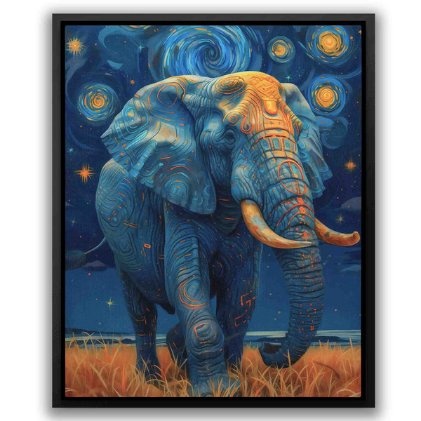 Elephant Ecstasy in a room