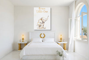 Elephant Greeting Card โ elephant greeting card bedroom with window 1port flush print