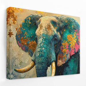 Elephant Whisperer - Africa Canvas Wall Art