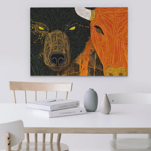 Ember and Iron - Luxury Wall Art