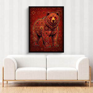 Ember Bear โ ember bear sq cute couch cbrown couch 1port framed black