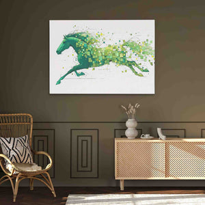Emerald Elegance - Animals Art
