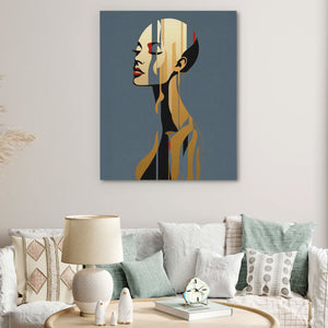 Empowered Soul - Gold Wall Art
