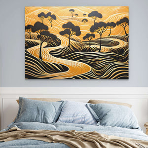 Endless Gold - Wall Art Print