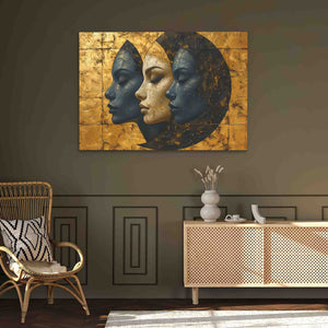 Enigmatic Triplets - Luxury Wall Art
