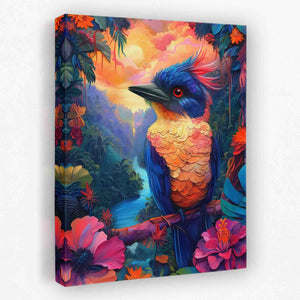 Entrance to Paradise - Animals Canvas Wall Art