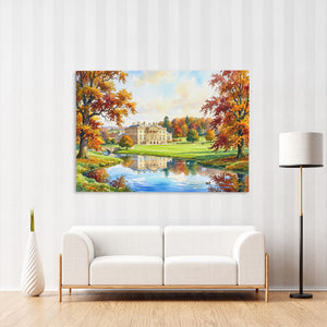 Estate Golden Landscape — Estate Golden Landscape New Striped Wall Luxe 123