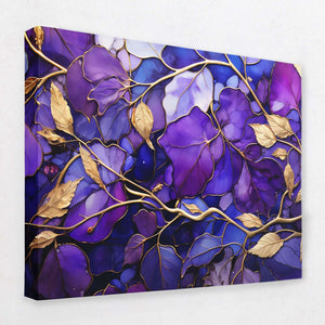 Eternal Garden - Amethyst Canvas Wall Art