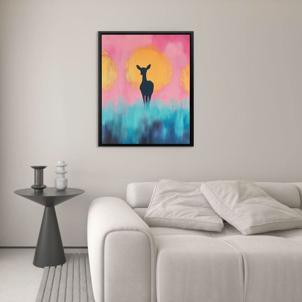 Ethereal Doe in a room