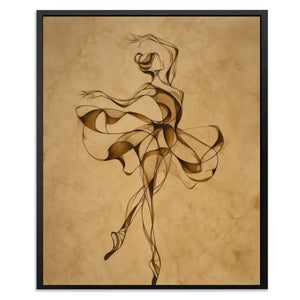 Ethereal Pirouette - Luxury Wall Art