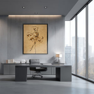 Ethereal Pirouette - Luxury Wall Art