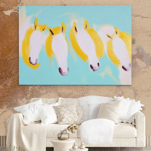 Ethereal Stampede - Luxury Wall Art