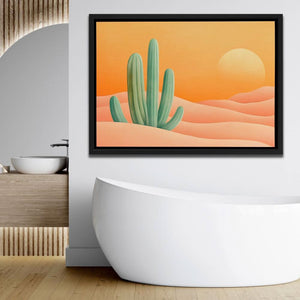 Evening Cactus - Luxury Wall Art