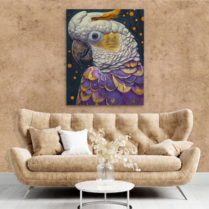 Exotic Elegance - Colorful Wall Art for Lounge