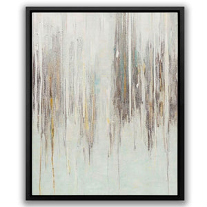 Expressive Wall - Modern Gold Canvas Wall Art