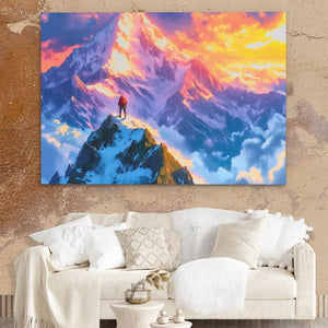 Extreme Mountaineering - Adventure Art