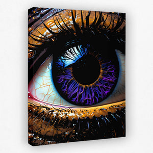 Eye of the Beholder - Eye Canvas Wall Art