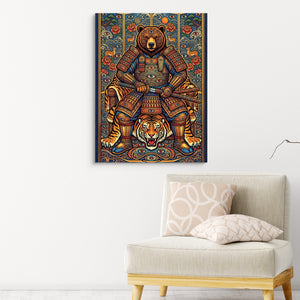 Eyes of the Samurai โ eyes of the samurai sq pink chair wall 1port flush print