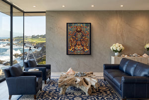 Eyes of the Samurai โ eyes of the samurai living room with ocean view 1port framed black