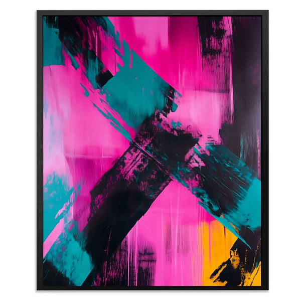 Faded Cross in a room