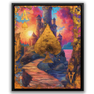 Fairytale Ace - Colorful Vertical Canvas Print