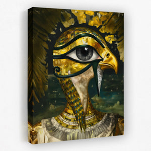 Falcon's Divine Eye - Luxury Wall Art
