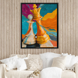 Fallen King Checkmate — Fallen King Checkmate Boojie Vibe Couch Close Up 6