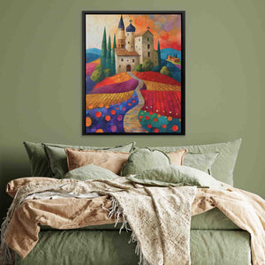 Farm Church - Modern Canvas Wall Art
