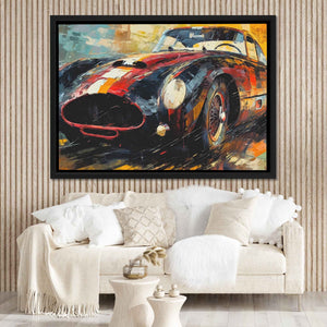 Fast Lane - Abstract Wall Art Print