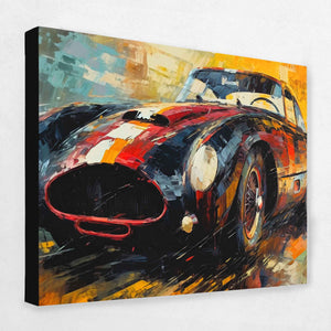 Fast Lane - Automotive Canvas Wall Art