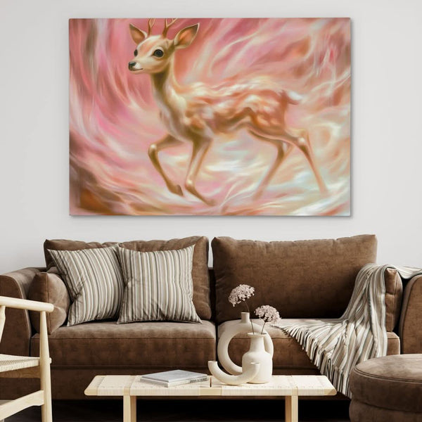 Fawn’s Shadow in a room
