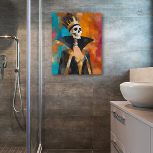 Feathered Bone Warrior - Luxury Wall Art