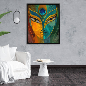 Feathered Divine Portrait