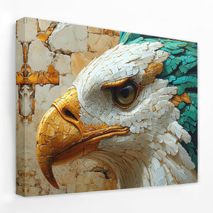 Feathers of Freedom - Animals Canvas Wall Art