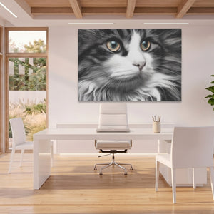 Feline Amber Gaze — Feline Amber Gaze Beach House Office Land 37