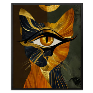 Feline Amber Shadows