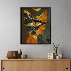 Feline Amber Shadows