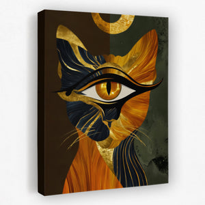 Feline Amber Shadows