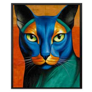 Feline Electric Portrait