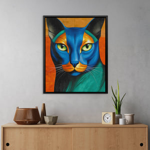 Feline Electric Portrait