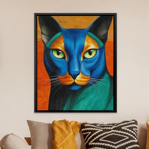 Feline Electric Portrait