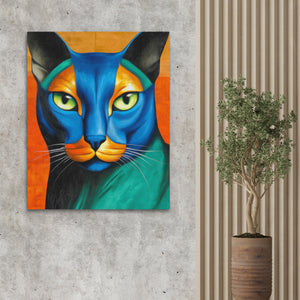 Feline Electric Portrait