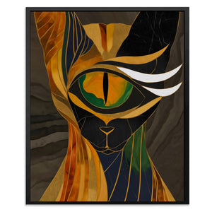 Feline Golden Hour - Luxury Wall Art