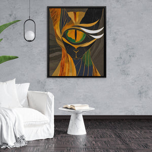 Feline Golden Hour - Luxury Wall Art