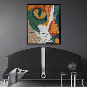 Feline Liquid Dreams - Luxury Wall Art